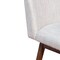 Armen Living Basila Swivel Bar Stool in Brown Oak Wood Finish with Beige Fabric 840254332188 - alternate 9